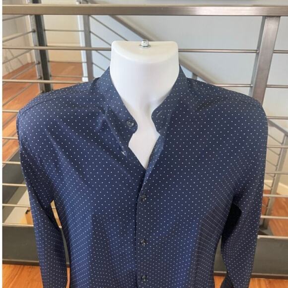 Brooklyn Brigade Slim Fit Wrinkle Resistant Cool Tech Long Sleeve Dress Shirt - Picture 4 of 12